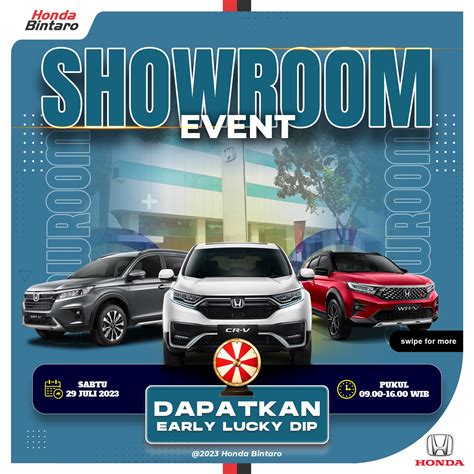 Penawaran Istimewa Di Showroom Event Dan Customer Gathering Honda