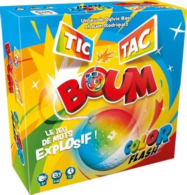 Tic Tac Boum Color Flash Jeux De D Fis Quizz Acheter Sur