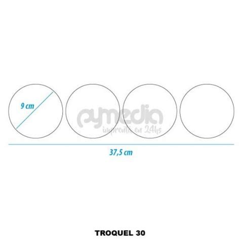 Troquel Circulo De Cm Diametro Pymedia S A Imprenta R Pida E