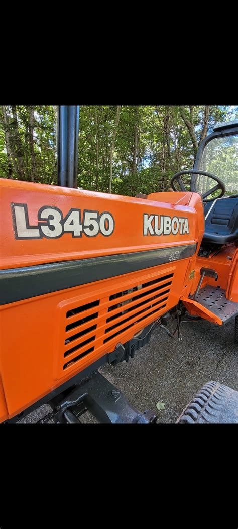 1992 Kubota L3450 36hp Only 2721hrs Farming Equipment Moncton Kijiji