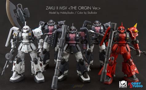 Custom Build Hg Zaku Ii Msv Gundam Kits Collection News And