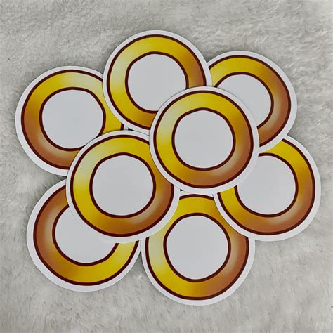 Sonic Ring Stickers - Etsy