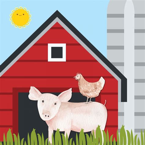 Pig And Chicken Farm Free Stock Photo Public Domain Pictures