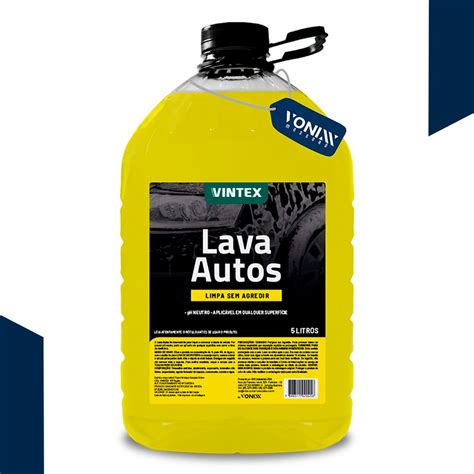 LAVA AUTOS 5L SHAMPOO AUTOMOTIVO VONIXX VINTEX Vonixx Mossoró