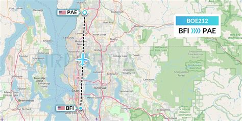 BOE212 Flight Status Boeing: Seattle to Everett