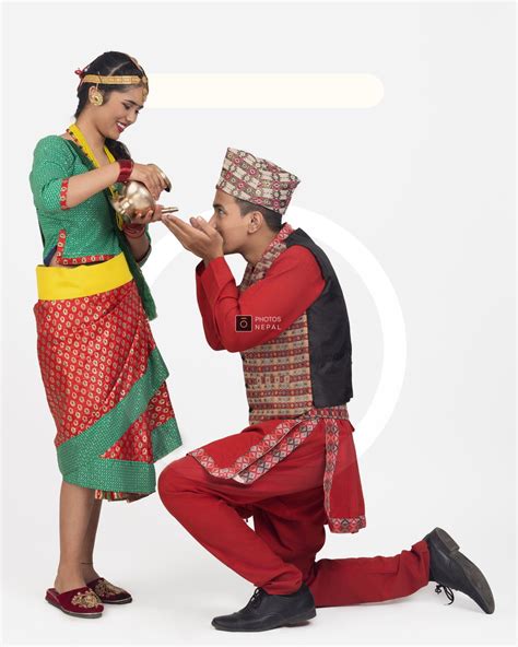 A Nepalese Couple Helping Each Other To Drink Water Photos Nepal