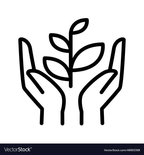 Conservation icon Royalty Free Vector Image - VectorStock