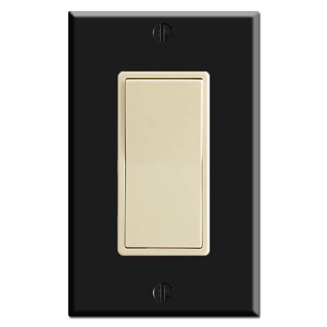 Black Switch Plate Black Outlet Covers Rocker Light Switch Plates