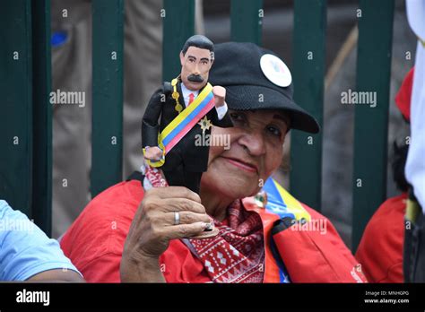 Caracas Distrito Capital Venezuela 17th May 2018 A Woman Seen