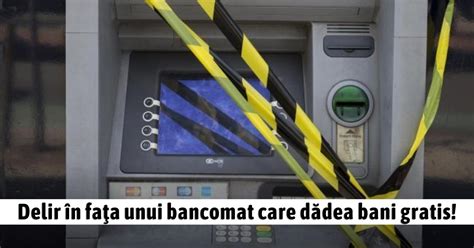 Îmbulzeală la un bancomat care le dădea oamenilor dublul sumei pe care