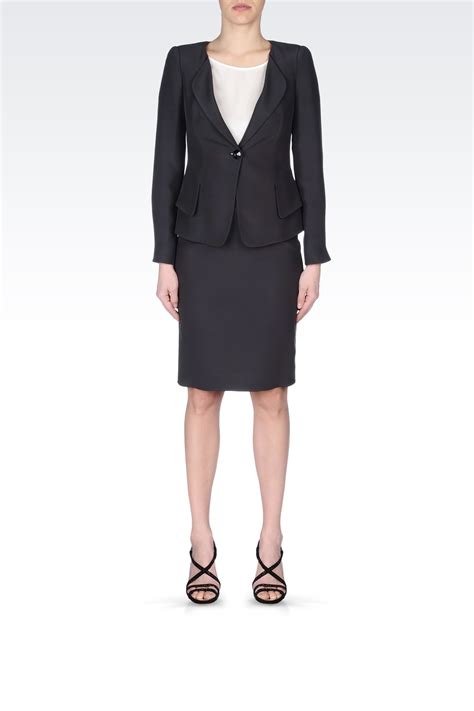 Lyst - Armani Womens Suit in Gray