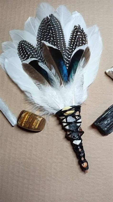 Smudge Feather For Clarity And Blessings Smudging Tool Smudging Fan