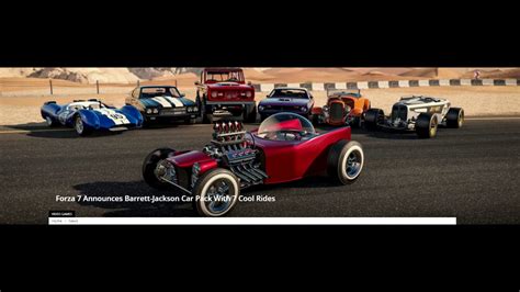 January Forza Motorsport Barret Jackson Car Pack Youtube