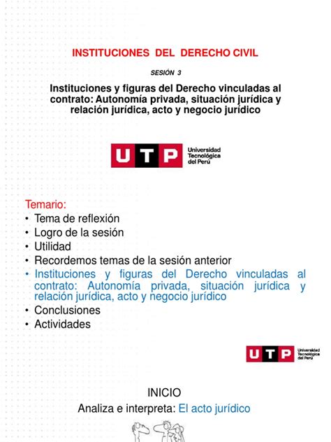 Análisis De Las Instituciones Y Figuras Jurídicas Vinculadas Al