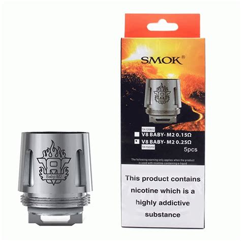 Smok Tfv8 Baby M2 Replacement Coils Vape Korner