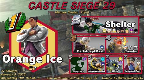 Tasabu On Twitter Congrats To The Top Of Ultimate Singles At Castle