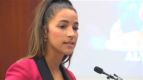 Olympic gold medalist Aly Raisman speaks out against Larry Nassar