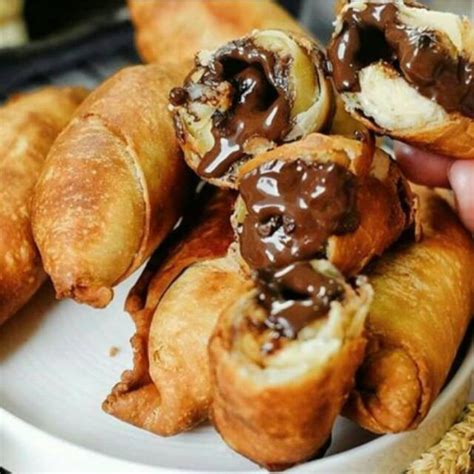 Jual Pisang Molen Isi Coklat Pcs Tidak Hancur Di Goreng Shopee