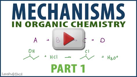 Organic Chemistry Mechanisms Tutorial Video Series by Leah4Sci