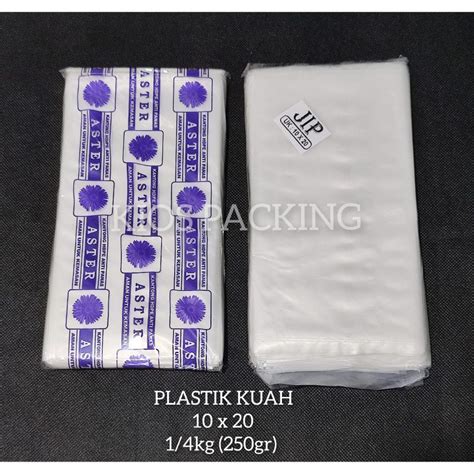 Jual Aster Hdpe Plastik Kuah Anti Panas Ukuran X X X X