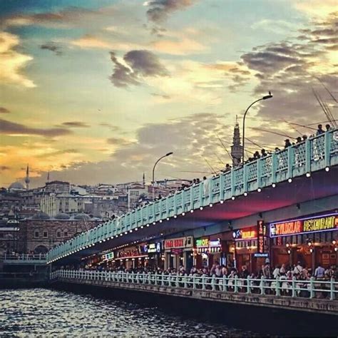 Galata Köprüsü Istanbul Turkiye Turquie Visite Lieux