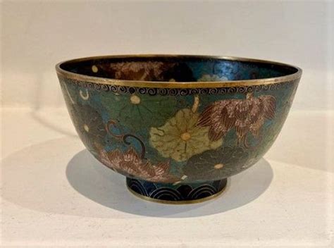 Chinese Cloisonne Bowl Item