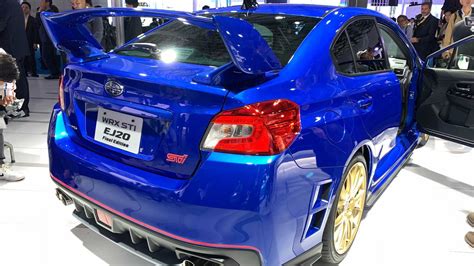 Subaru WRX STI EJ20 Final Edition Ends The Engines 30 Year Run