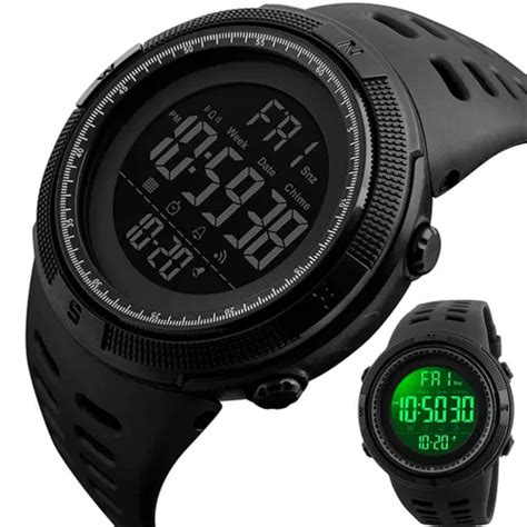 Relogio Para Corrida E Natação - Relógio Digital Natação Esportivo Corrida Prova D´água Sport | Shopee ...