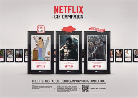 Netflix Gif Campaign on Behance | Netflix, Campaign, Digital