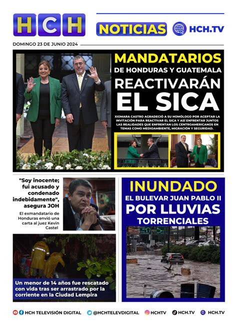 Portada HCH Domingo 23 De Junio De 2024 HCH TV