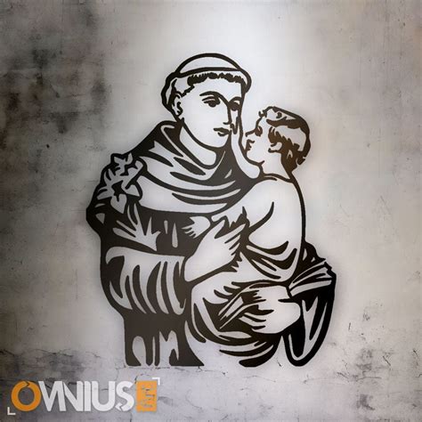 zidna slika sveti antun padovanski omnius art