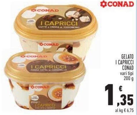 Conad Gelato I Capricci Vari Tipi G Offerta Di Conad