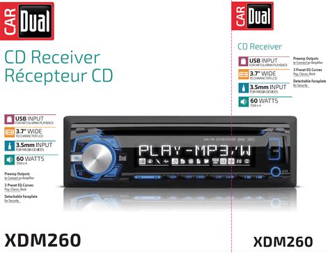 Dual Electronics Xdm Multimedia Detachable Single Din Car Stereo