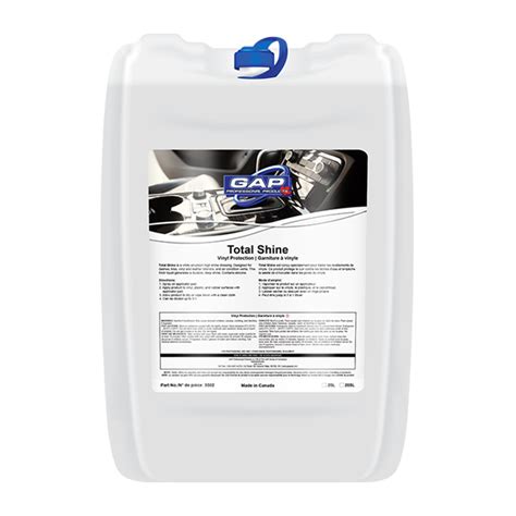 Total Shine 20l Gap Professional Products