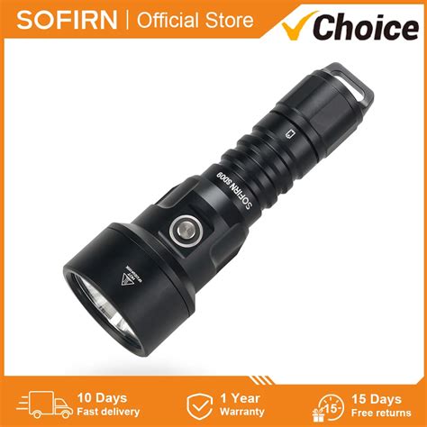 New Sofirn Sd Diving Flashlight Rechargeable Lamp Lm