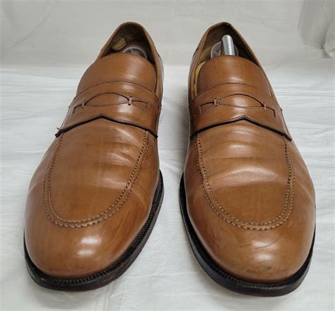 Cole Haan N Air Collab Tan Leather Loafer Career Wor Gem