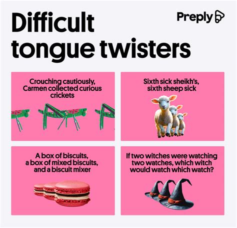 65 English Tongue Twisters to Practice Pronunciation