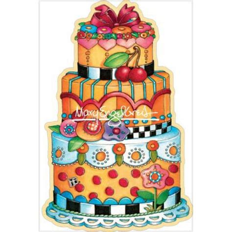 Pin By Gloria Green On Mary Engelbreit Mary Engelbreit Birthday Cake