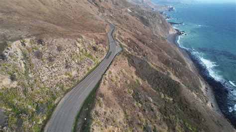 California Famous Coastal Highway 1 Aerial 24818865 Stock Video at Vecteezy