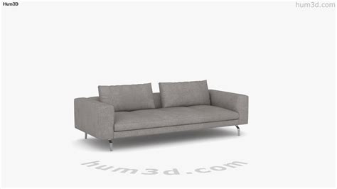 360 View Of Zanotta Bruce Sofa 3D Model 3DModels Store