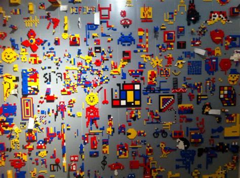 Lego Walls In Stedelijk Museum Amsterdam When We Visited Amsterdam In