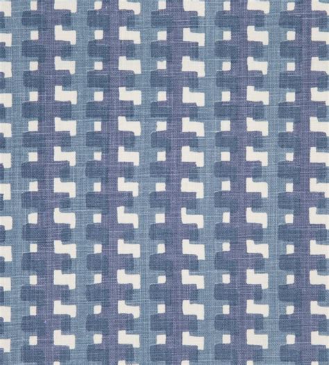 Cremaillere Fabric in Indigo by Raoul Dufy for Christopher Farr Cloth ...