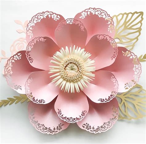 3d Flower Template Printable