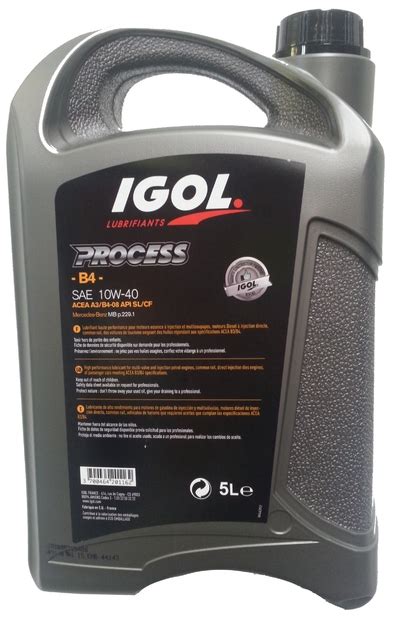 IGOL Huile 10W40 5L Huile Lapiece Auto