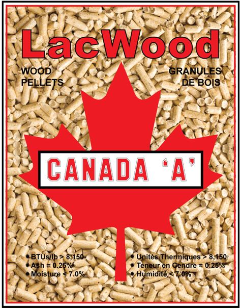 Heating Pellets – LacWood Wood Pellets – Granules de bois Lacwood