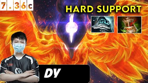 Dy Phoenix Hard Support Dota Patch C Pro Pub Gameplay Youtube