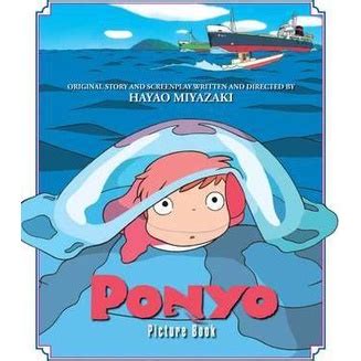 Ponyo Picture Book By Author Hayao Miyazaki Shopee Thailand