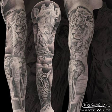 Update more than 64 safari sleeve tattoo super hot - in.cdgdbentre