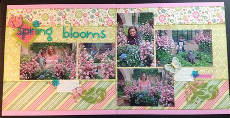 Double page scrapbook layout | Scrapbook, Layout, Fun