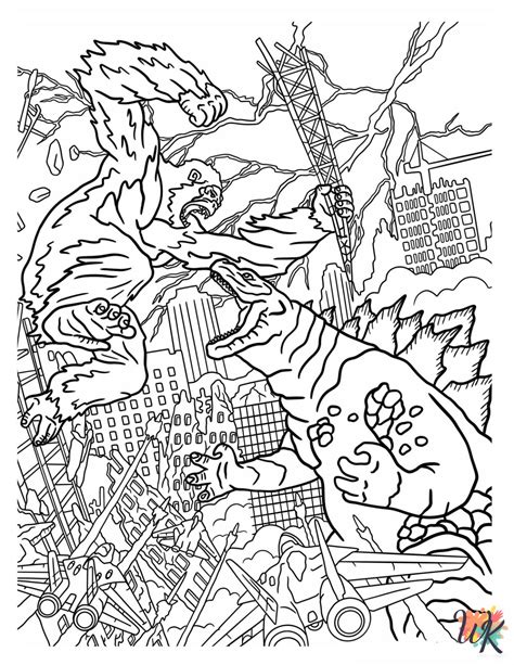 19 King Kong Coloring Pages For Kids Coloringpageswk